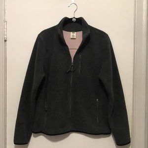 Old Navy Gray/Pink Jacket 100% Polyester Machine Wash